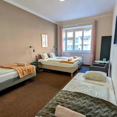 Apartment Flat In Zizkov -103-